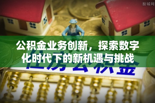 前金公积金业务创新，探索数字化时代下的新机遇与挑战