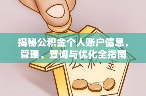 前金揭秘公积金个人账户信息，管理、查询与优化全指南