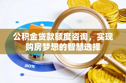 前金公积金贷款额度咨询，实现购房梦想的智慧选择