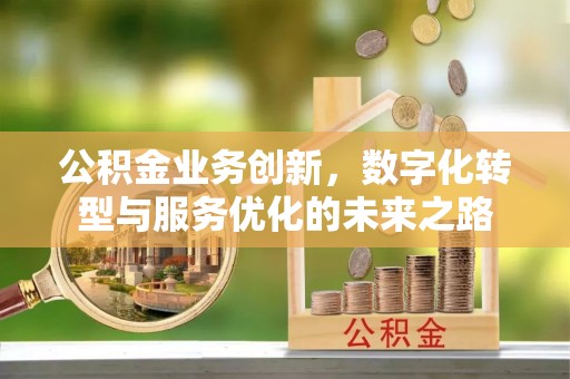 前金公积金业务创新，数字化转型与服务优化的未来之路