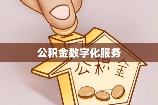 前金公积金数字化服务