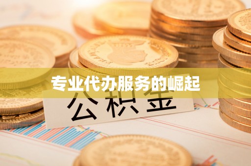 前金专业代办服务的崛起