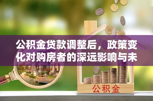 前金公积金贷款调整后，政策变化对购房者的深远影响与未来趋势分析