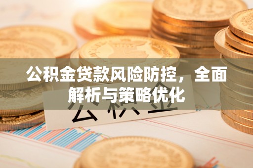 前金公积金贷款风险防控，全面解析与策略优化