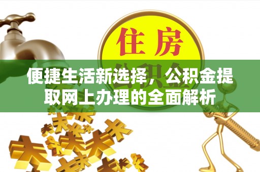 前金便捷生活新选择，公积金提取网上办理的全面解析