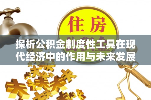 前金探析公积金制度性工具在现代经济中的作用与未来发展趋势
