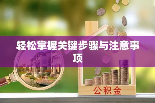前金轻松掌握关键步骤与注意事项