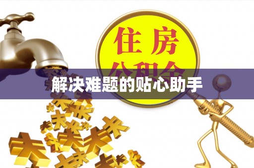 前金解决难题的贴心助手