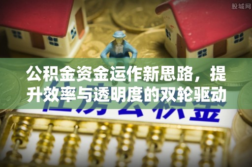 前金公积金资金运作新思路，提升效率与透明度的双轮驱动