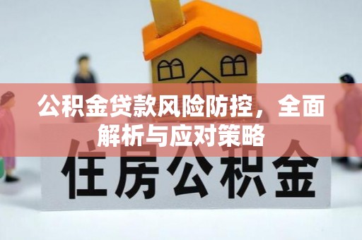 前金公积金贷款风险防控，全面解析与应对策略