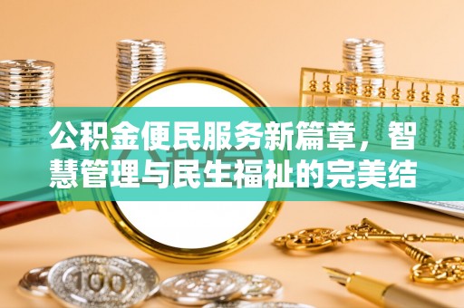 前金公积金便民服务新篇章，智慧管理与民生福祉的完美结合