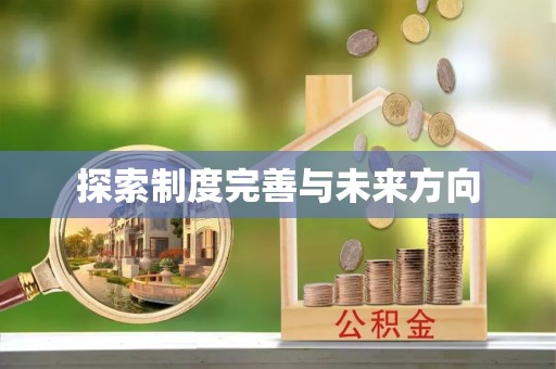 前金探索制度完善与未来方向
