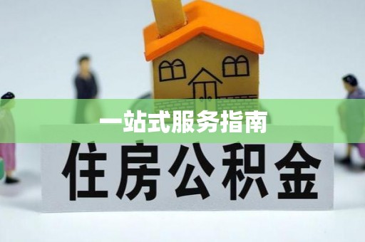 前金一站式服务指南
