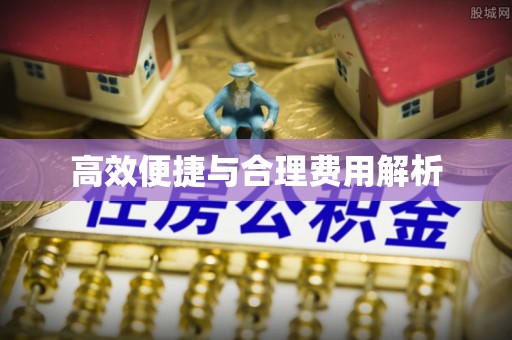 前金高效便捷与合理费用解析