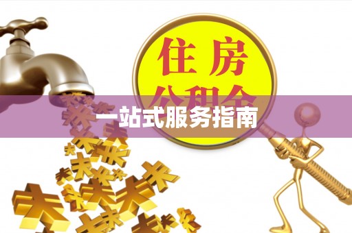 前金一站式服务指南
